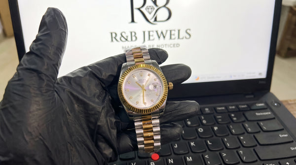 Rolex Datejust Two-Tone Silver & Gold Watch
